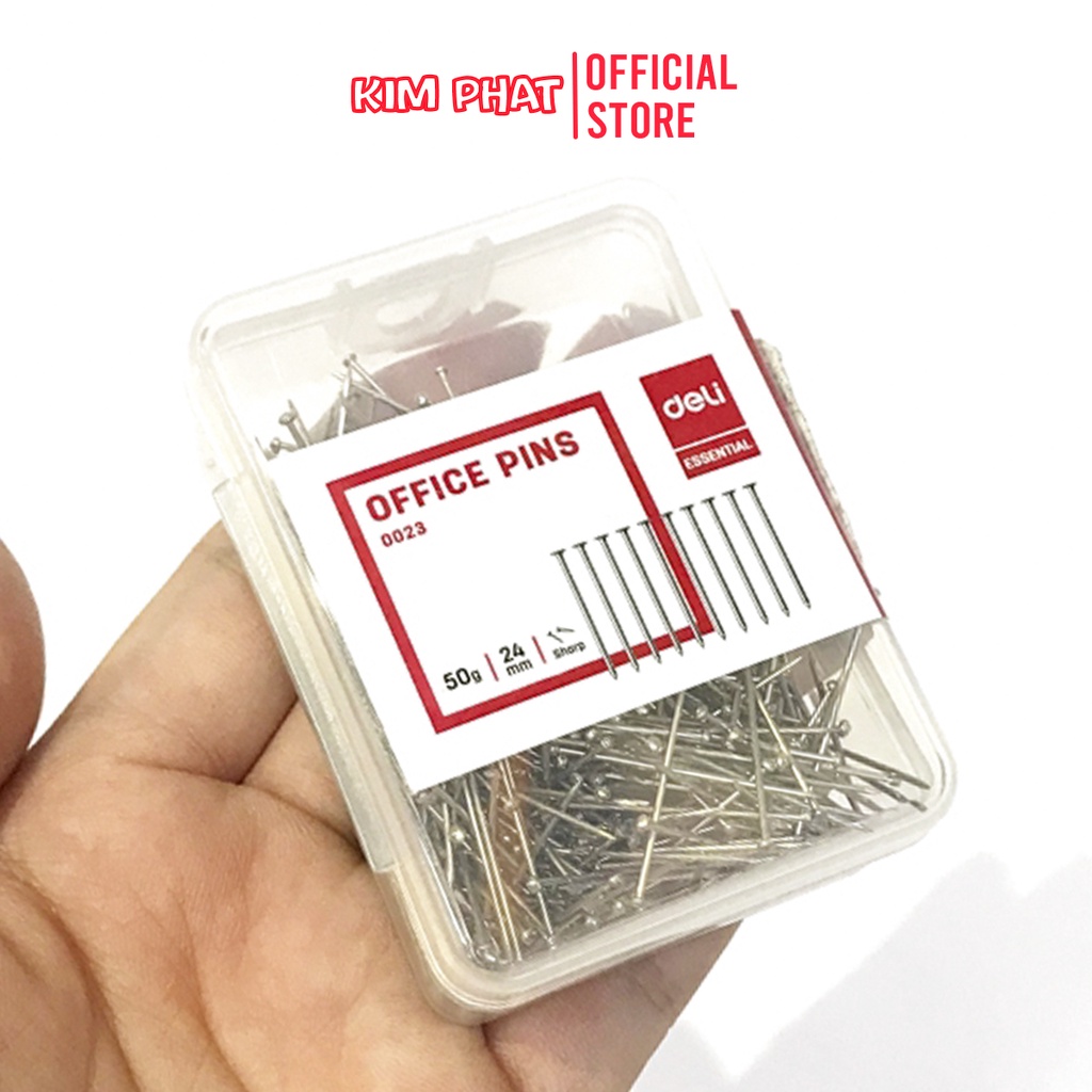 Đinh ghim, ghim cài nhọn Deli E0023