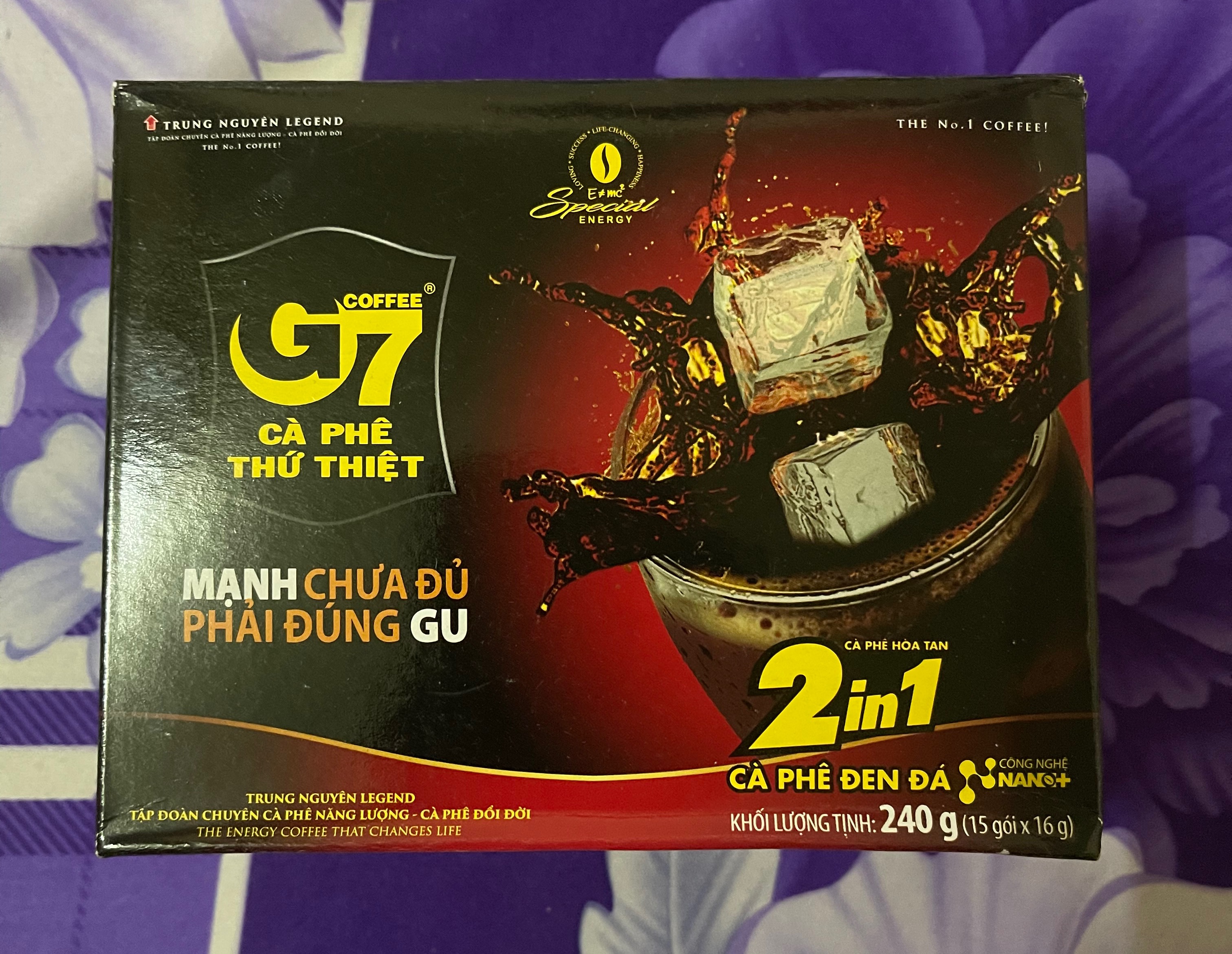 [HCM]Cà phê G7 đen 2in1
