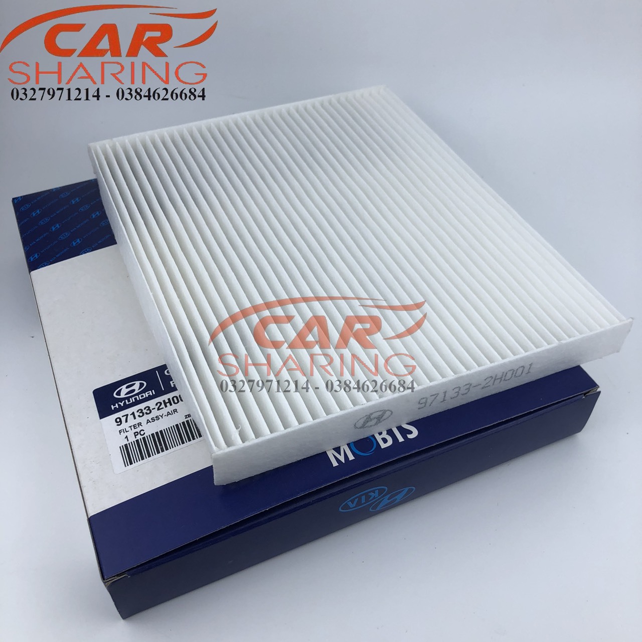 Kia K3, Cerato, Elantra air conditioner filter OEM code: 97133-2e250/2h001