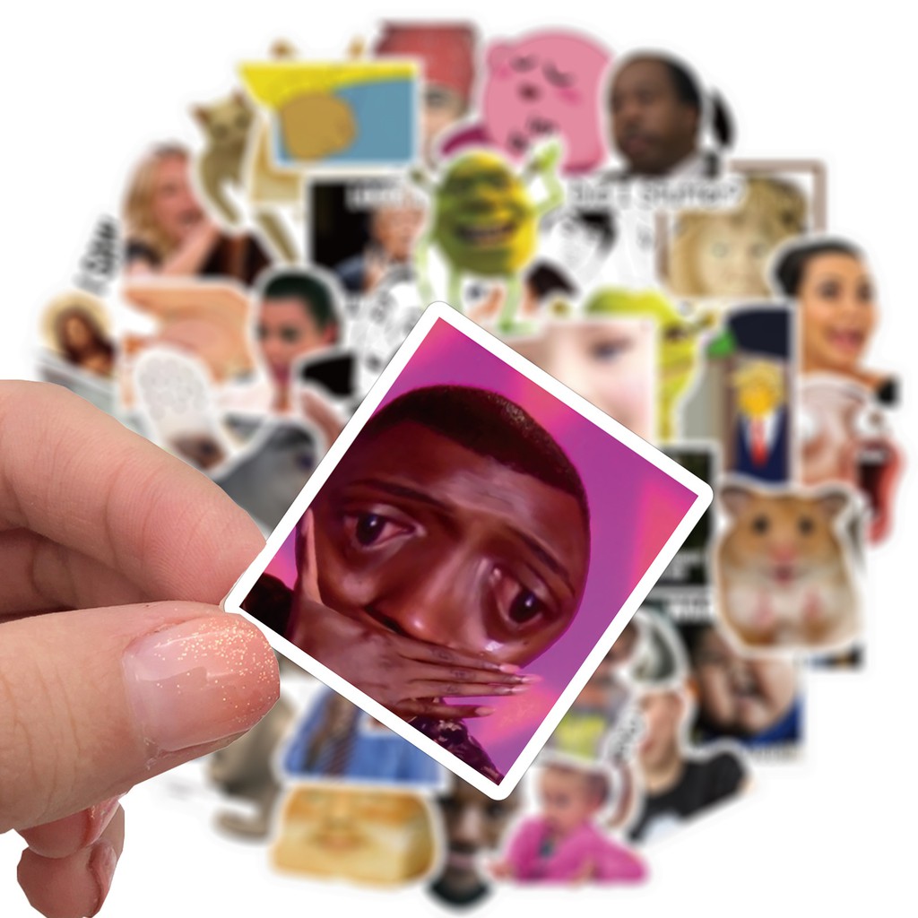 [HCM]Sticker Hình Dán Meme chế Hài Hước Vui Nhộn
