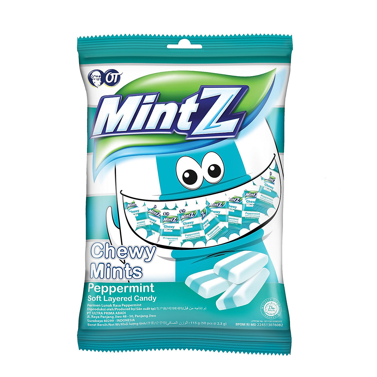 Kẹo Mềm MintZ Duomint 150gr (2.3 gr x 50pcs)