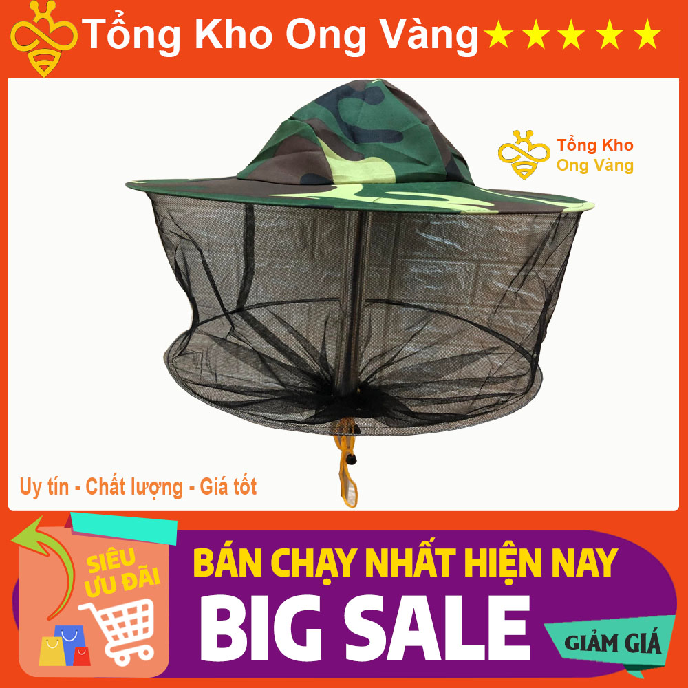 FreeShip Max MŨ LƯỚI BẮT ONG,CÂU CÁ