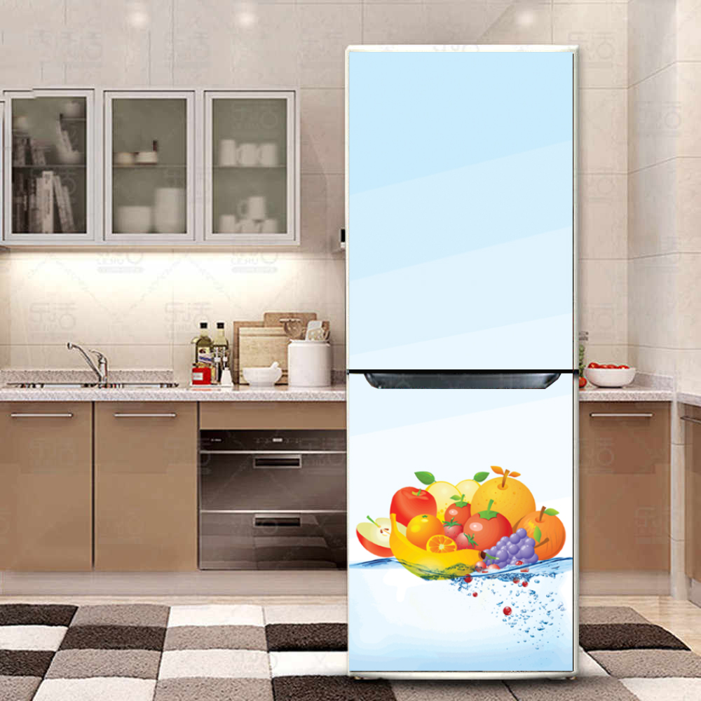 [HCM]DECAL DÁN TỦ LẠNH  KIỂU TRÁI CÂY