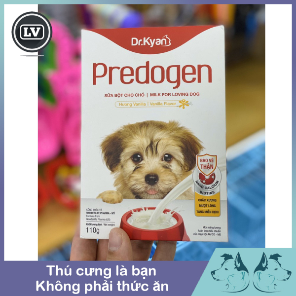 Sữa Bột Dinh Dưỡng Cho Chó Predogen Dr.Kyan Hộp 110g - Phụ kiện Long Vũ