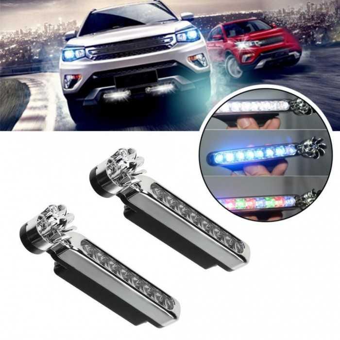 Cặp Đèn Led Năng Lượng Gió Trang Trí Xe Ô Tô [Đa Màu]
