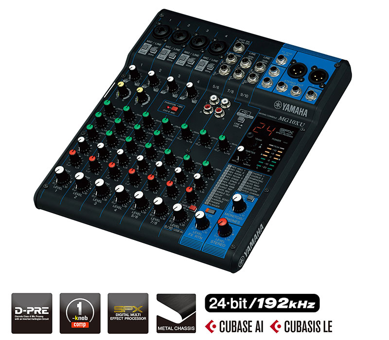 Bàn Mixer Yamaha MG10XU