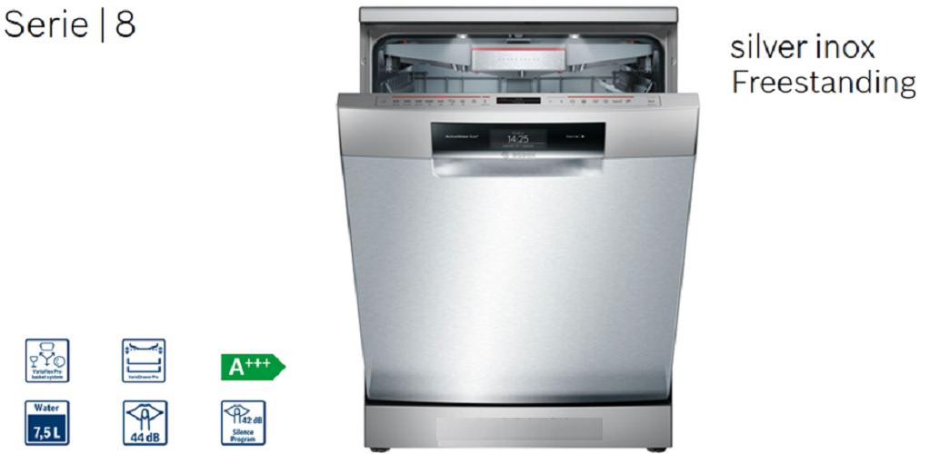 Máy Rửa Bát Độc Lập Bosch SMS88TI03E