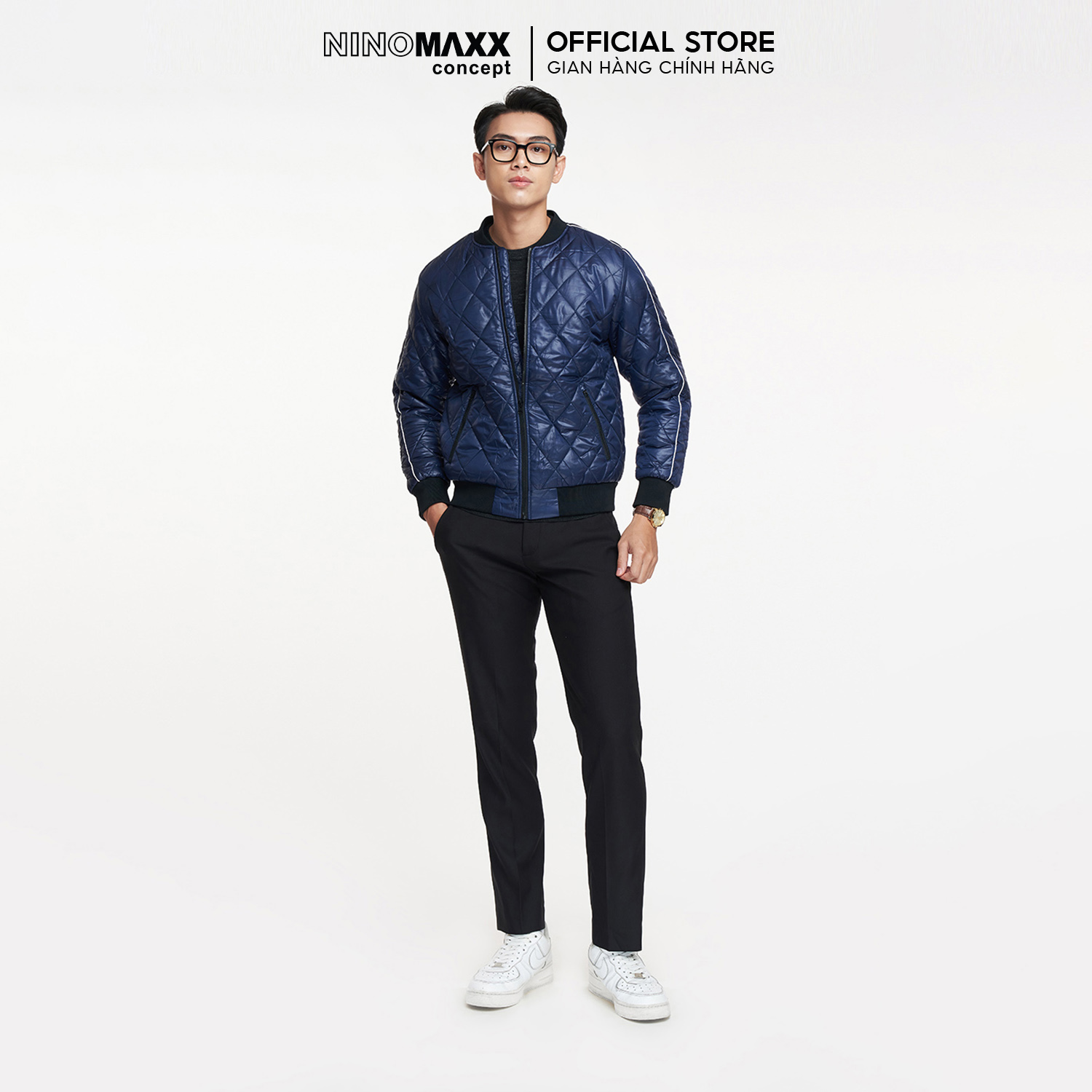 Ninomaxx jacket quilted wool long sleeved men 1906075
