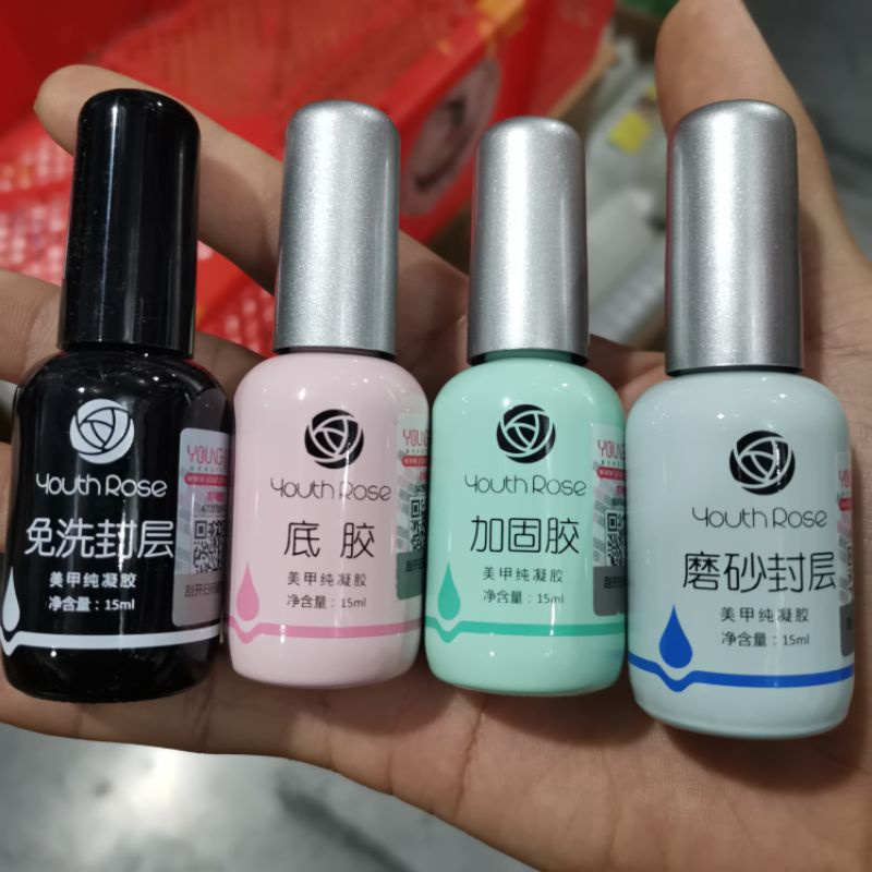 Base Top Cứng Móng Top Lì hoa hồng - sinailmi