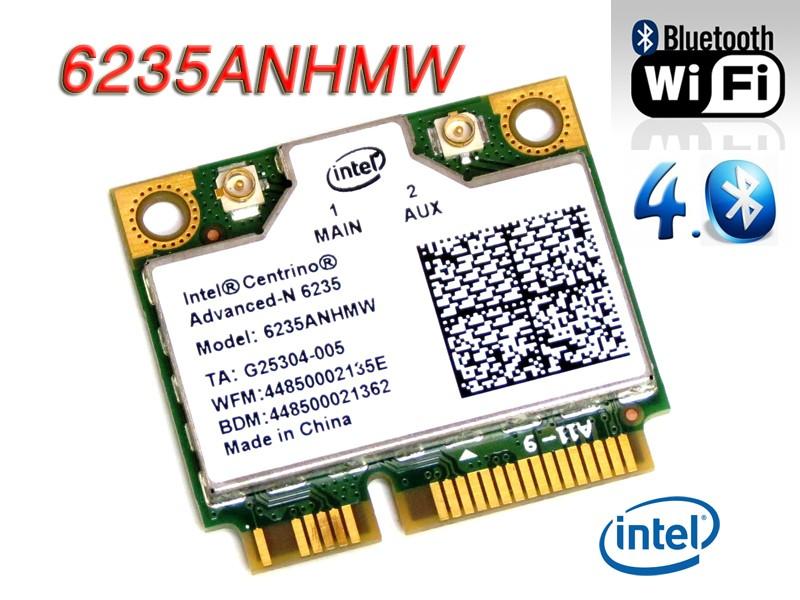 Card WiFi Intel Centrino Advanced-N 6235 + Blueooth 4.0