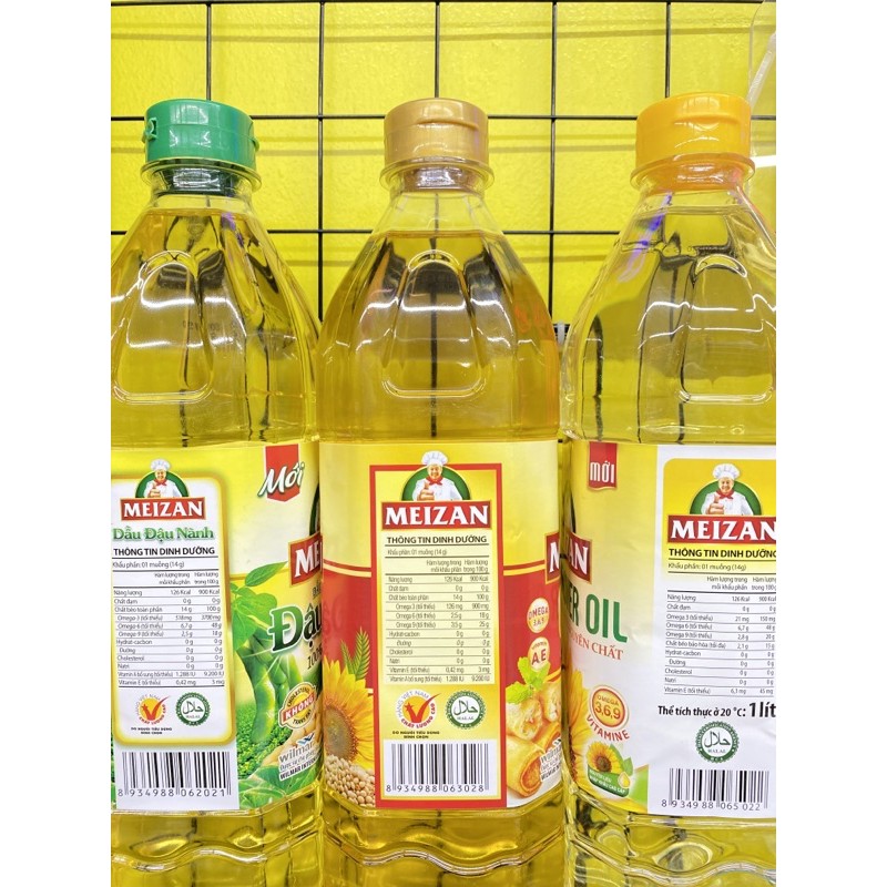 Dầu Ăn Meizan 1 Lít