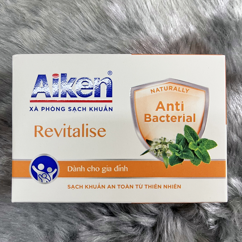 Xà Bông Cục Aiken Sạch Khuẩn 120g