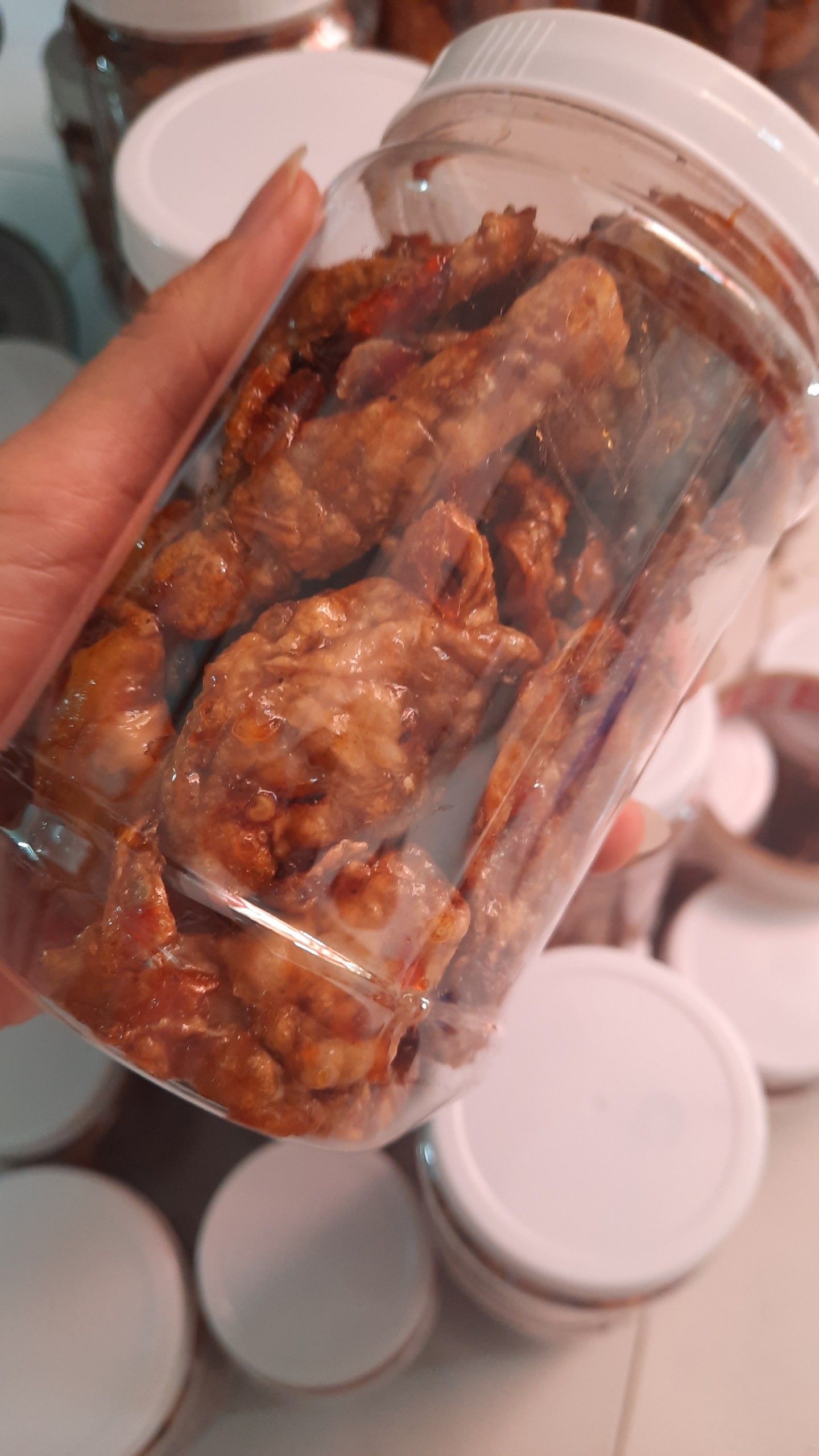 [combo 5 hũ] Mực Rim Sa tế Nguyên Con - MỖI HŨ 200GR