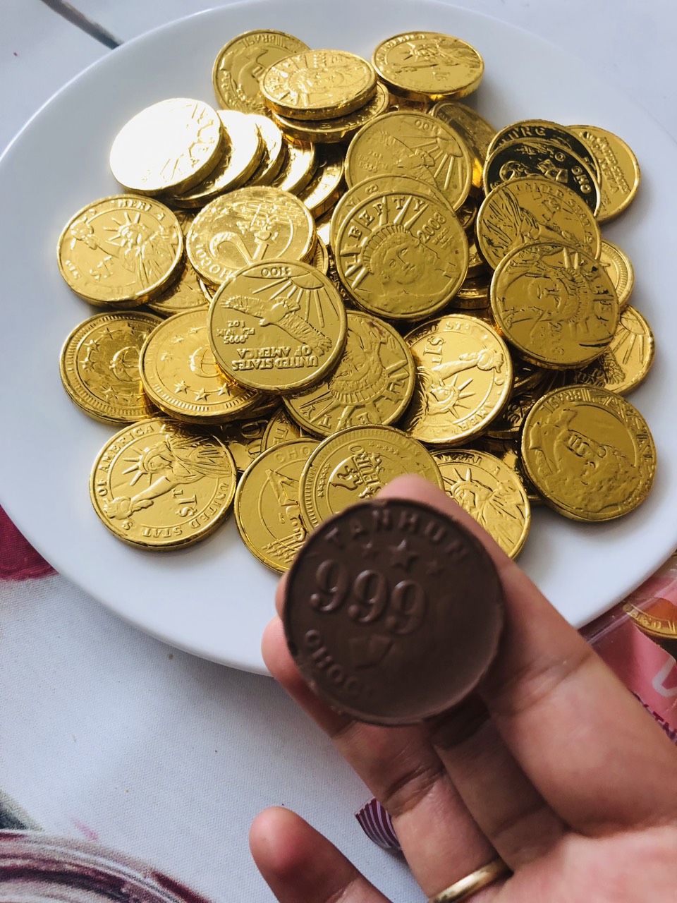 Kẹo socola đồng 100g_Doanvatgiasi