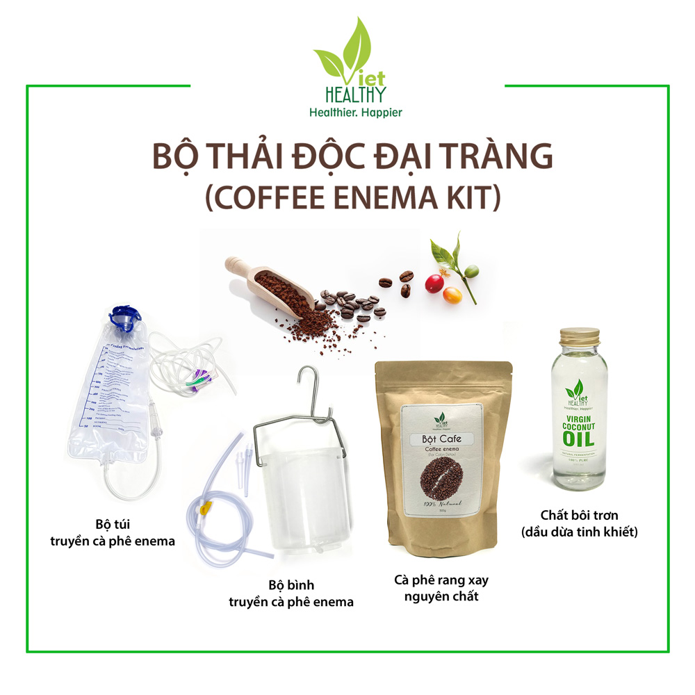 Bột Coffee Enema Viet Healthy 500g
