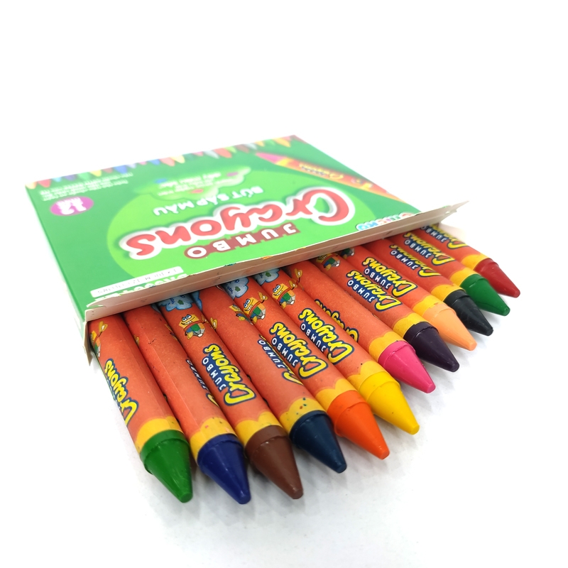 Bút Sáp 12 Màu Jumbo Crayons
