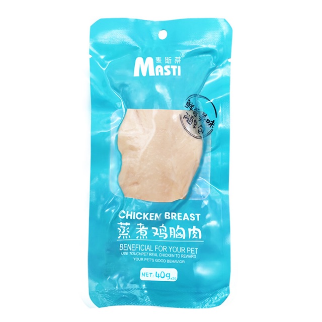 Ức Gà Hấp Cho Chó Mèo
