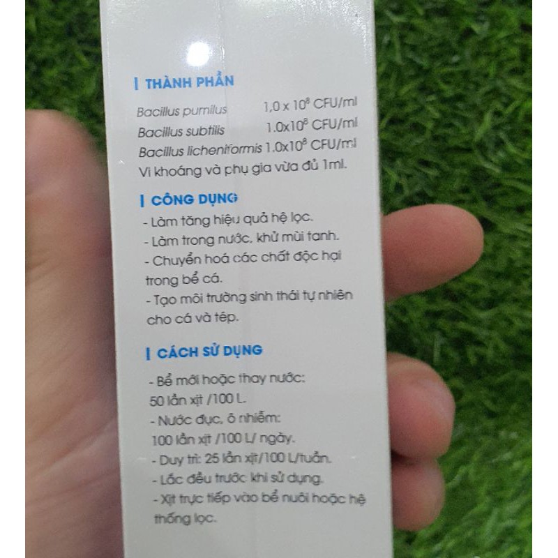 KOIKA - Clear - Vi sinh phân hủy cặn bể cá