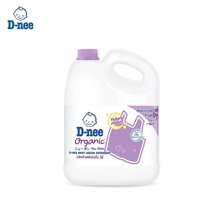 Nước giặt quần áo em bé D-nee Tím 3L