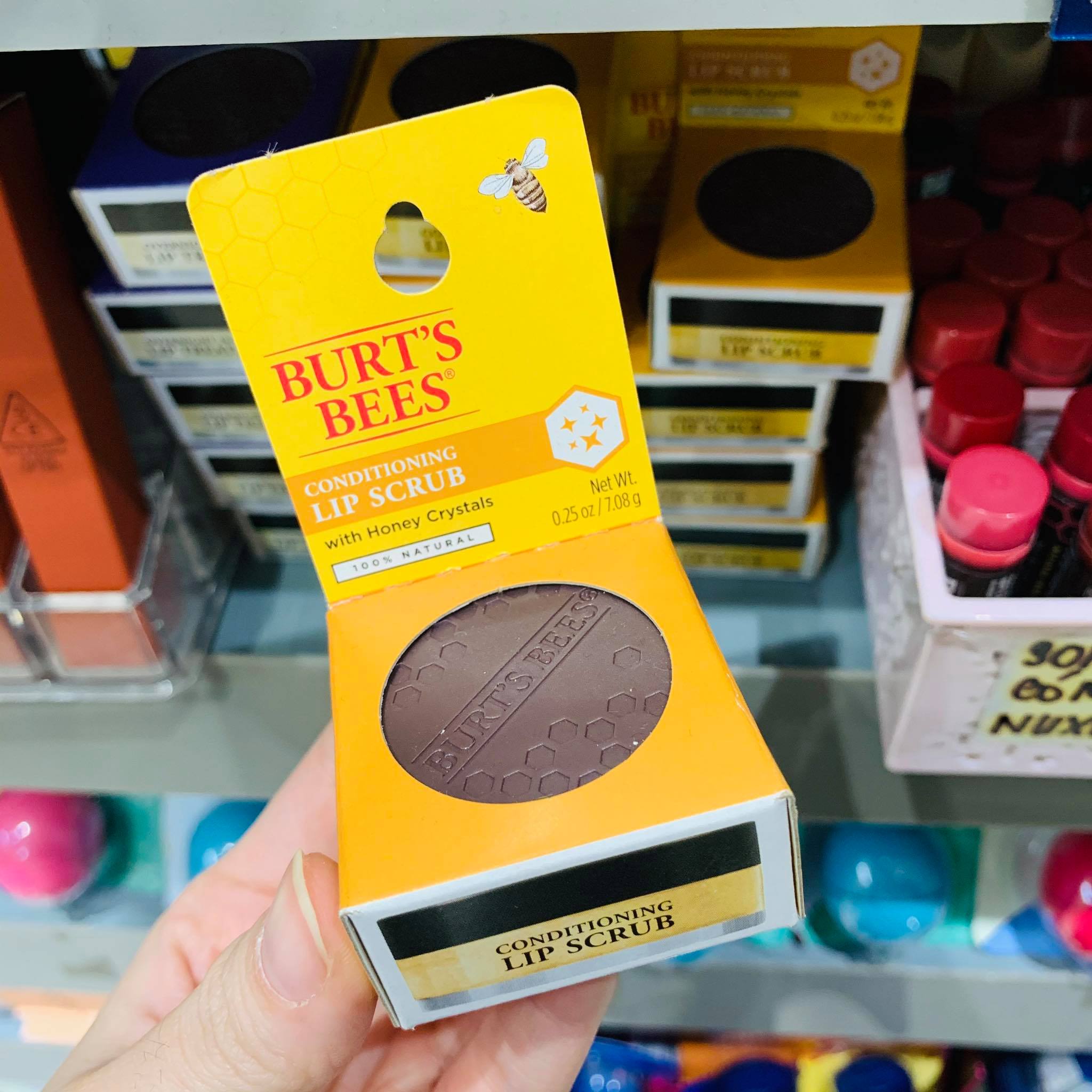 Tẩy Tế Bào Chết Môi Burt’s Bees Conditioning Lip Scrub (7.08g)