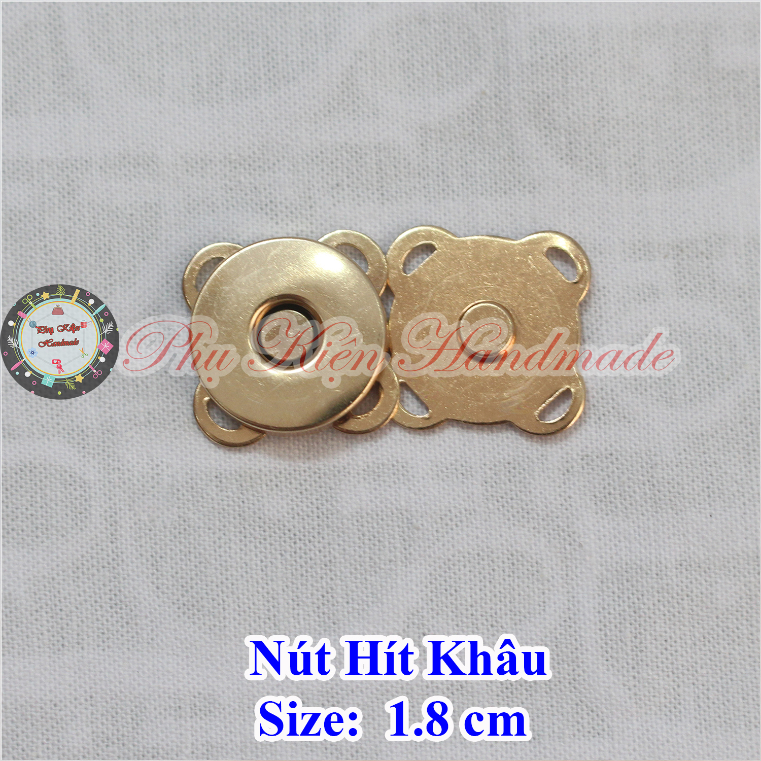 Nút hít khâu 1.4cm và 1.8cm
