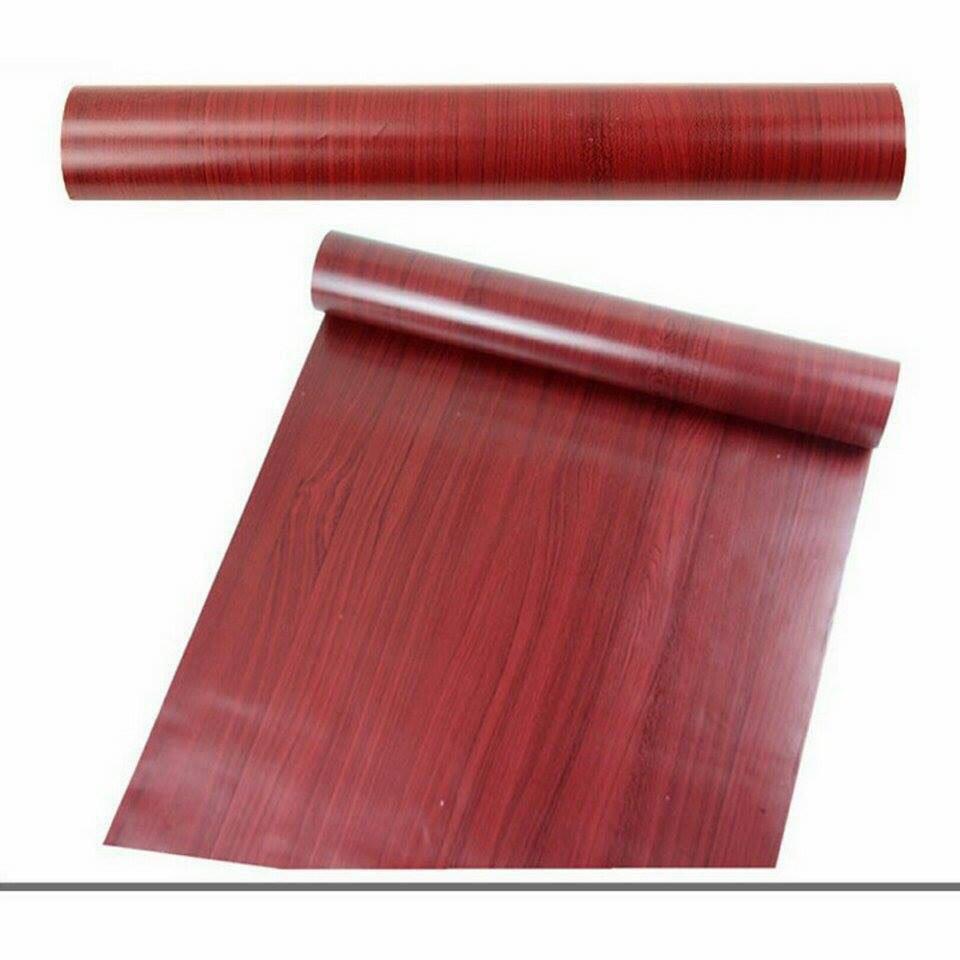 10 mét decal giấy dán tường khổ 45cm có sẵn keo - các mẫu giả ván gỗ pt1010