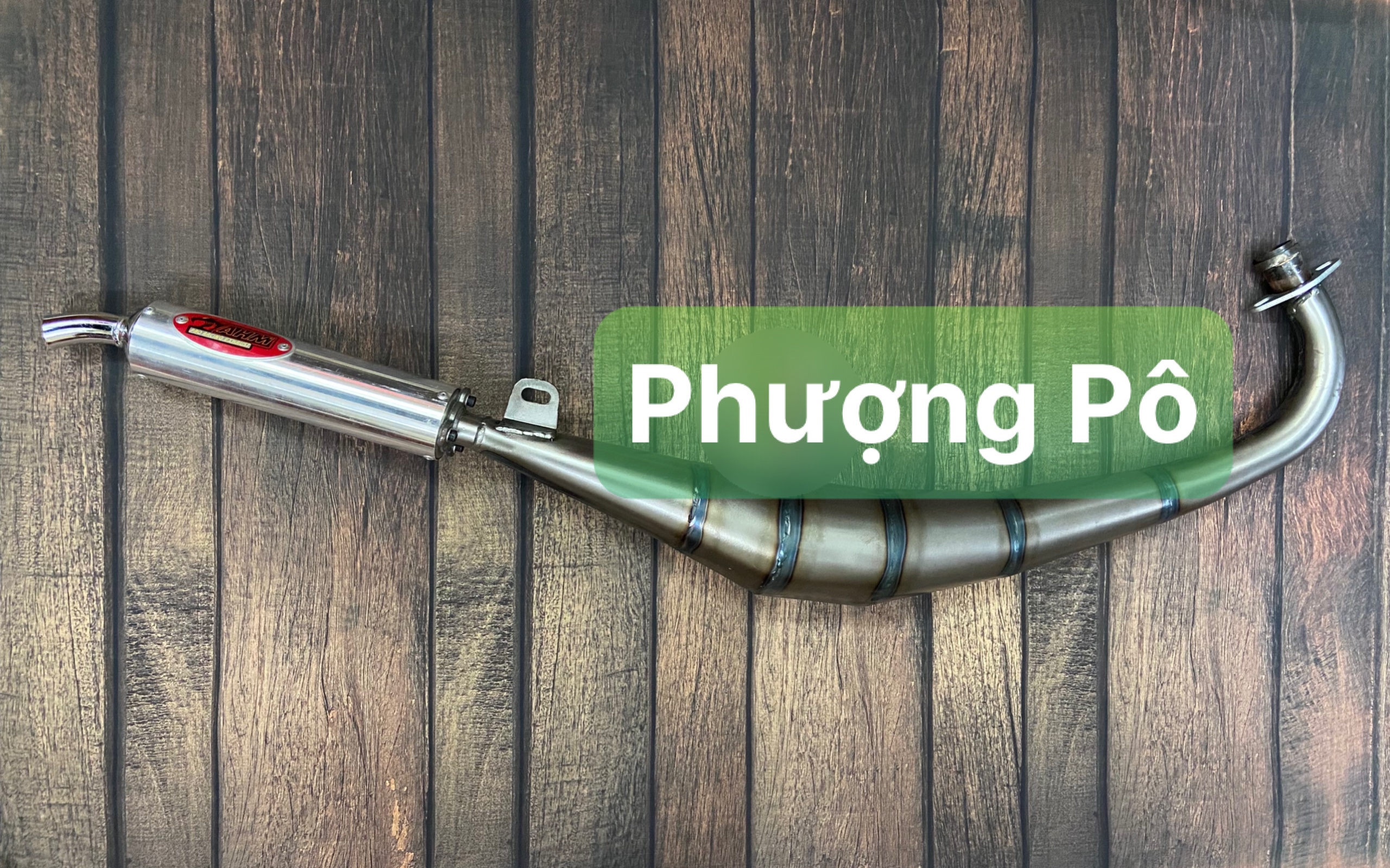 Combo 1 set bụng pô tăng sâu + lon tăng dành cho xe 2 thì nova dash 125 - nova tena 110/ yaz 110-125
