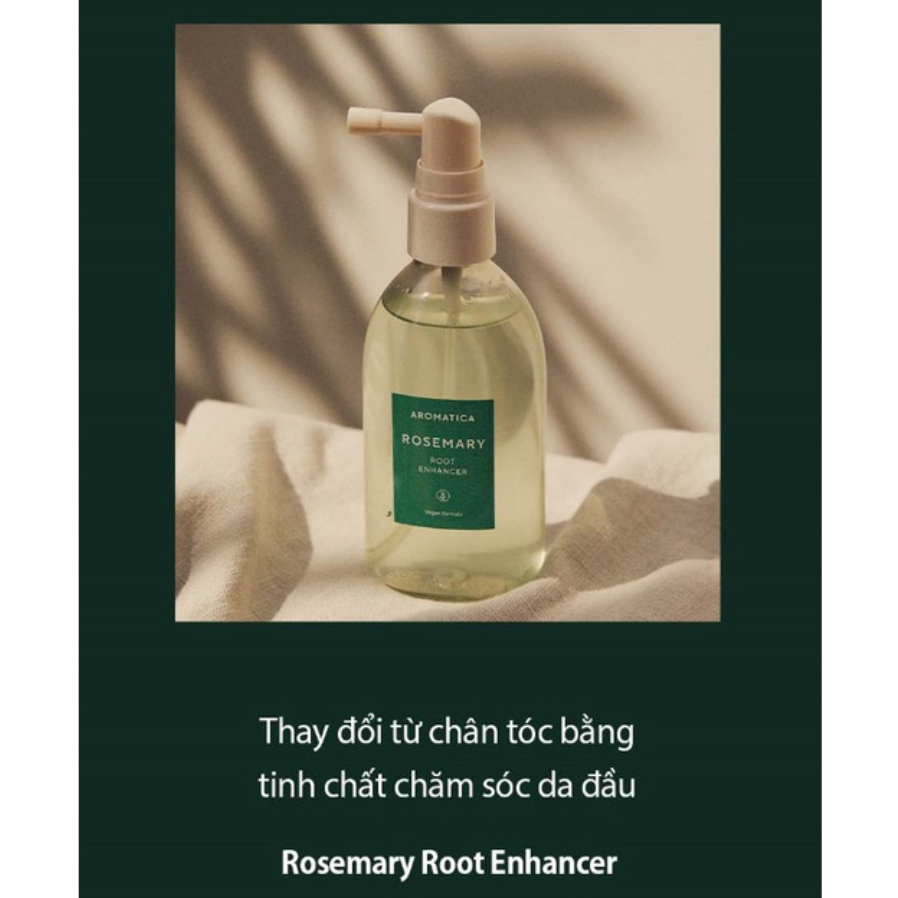 AROMATICA Xịt Dưỡng Chân Tóc Hương Thảo Rosemary Root Enhancer 100ml