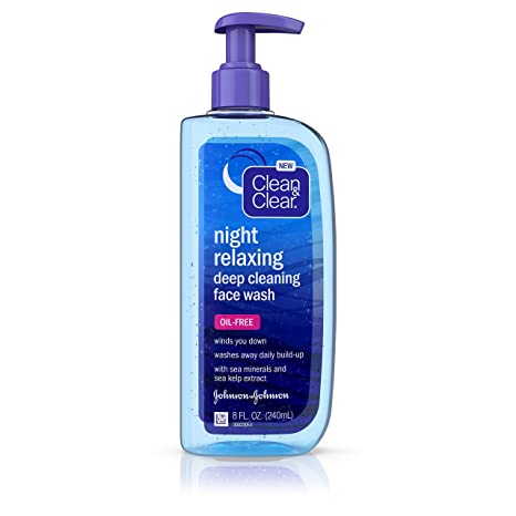 Clean & Clear Night Relaxing Deep Cleaning Face Wash 240ml