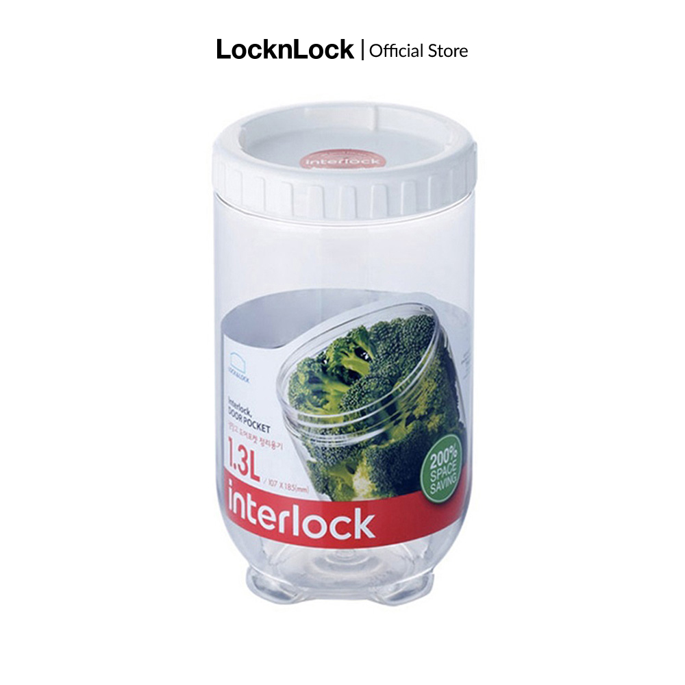 Hộp Bảo Quản Interlock Lock&Lock INL402W ( dung tích 1.3L )