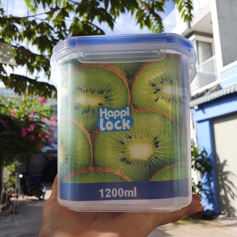 Hộp đựng thực phẩm happi lock 1200ml