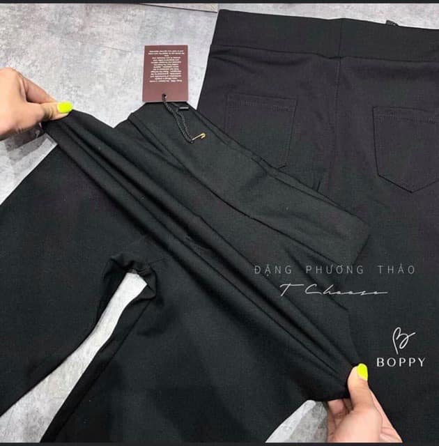 QUẦN LEGGING CƠ BẢN DÁNG TRƠN 4 TÚI