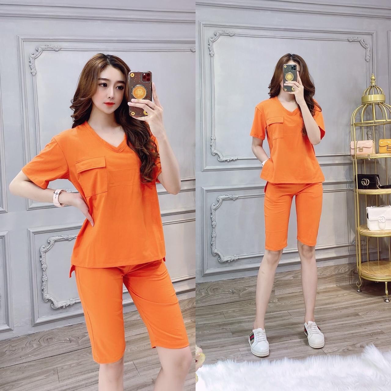 SET BỘ THỜI TRANG LỬNG MẶC NHÀ CỰC XINH