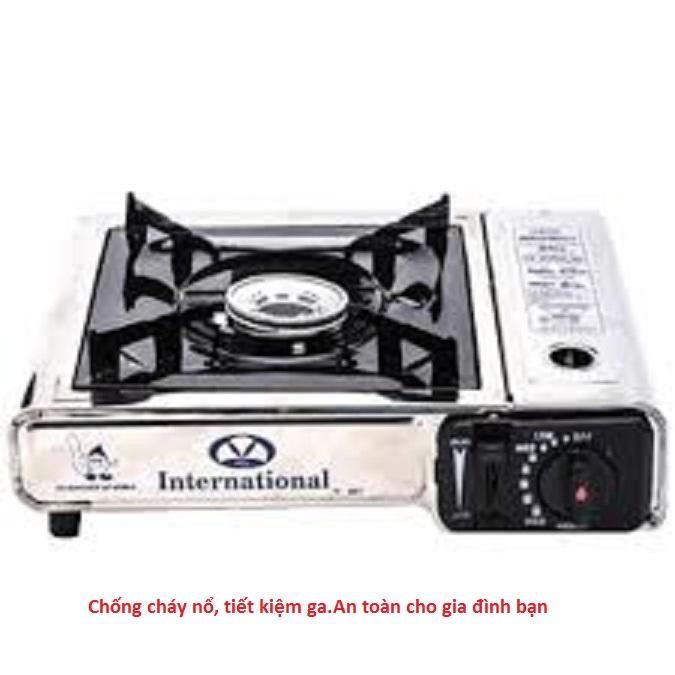 Bếp ga du lịch mini International, Wincom inox , Maxlife...