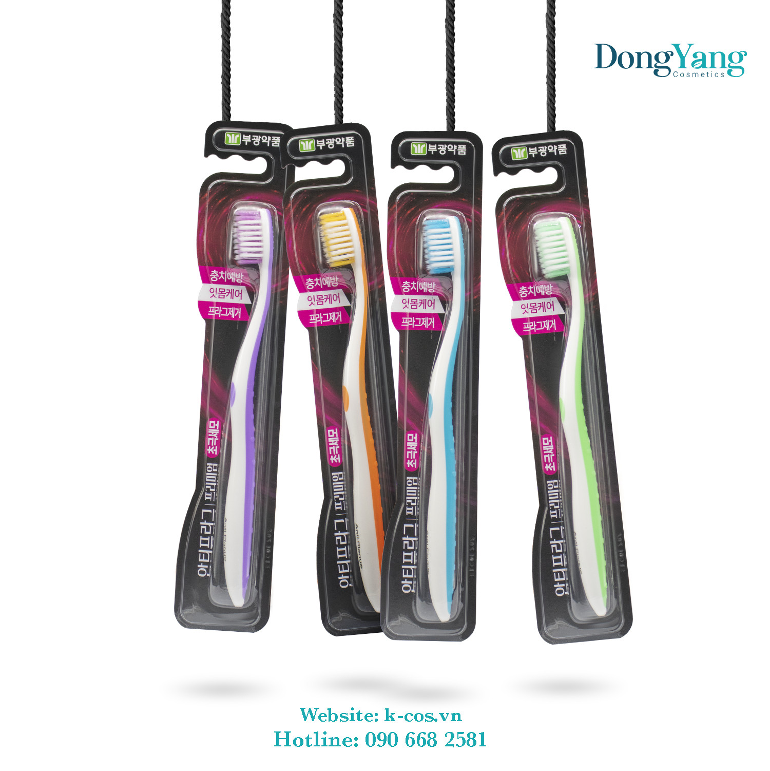 Set 4 Bàn Chải Đánh Răng Chính Hãng hàn Quốc