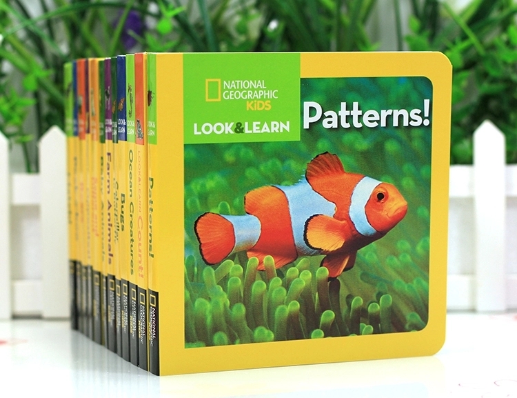 National Geographic Kids - Look & Learn (12 cuốn - Sách thiếu nhi tiếng anh)