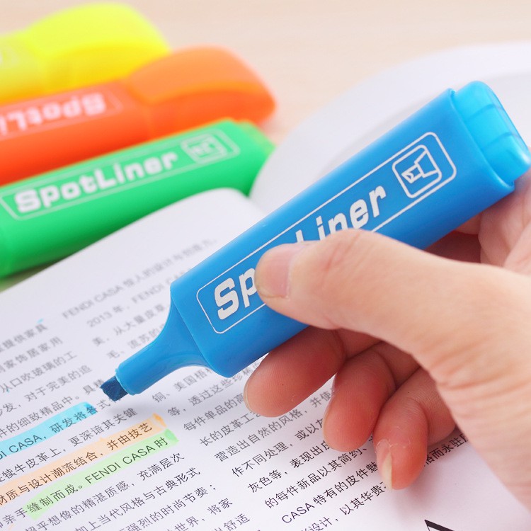 bút đánh dấu spotliner nhiều màu