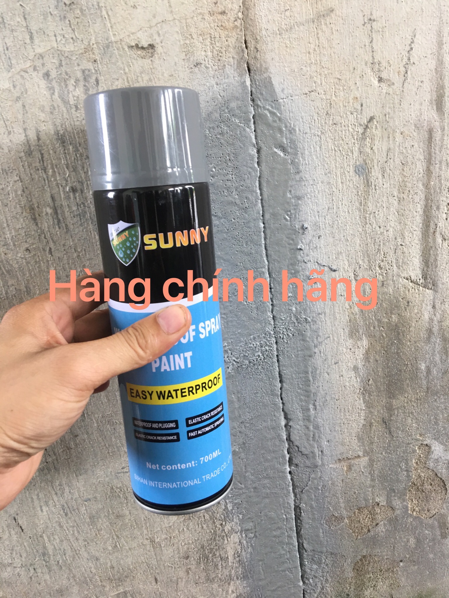 Bình xịt chống thấm dột mái nhà bê tông