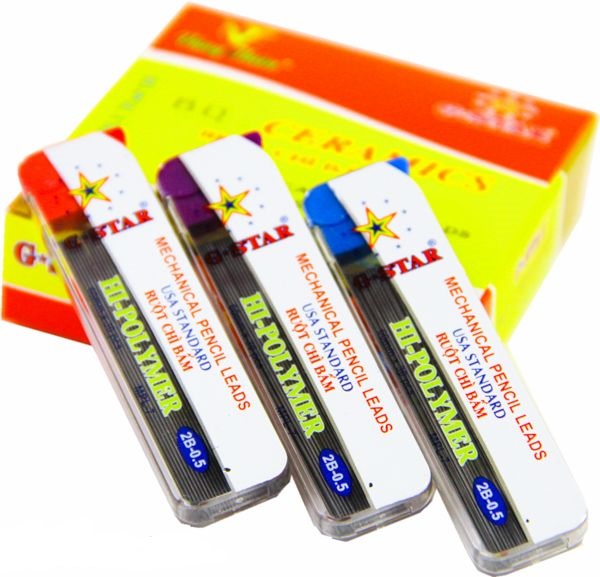 Hộp 12 tép Ruột chì đen Gstar MPL-9 ngòi 0.5mm thông dụng nhất