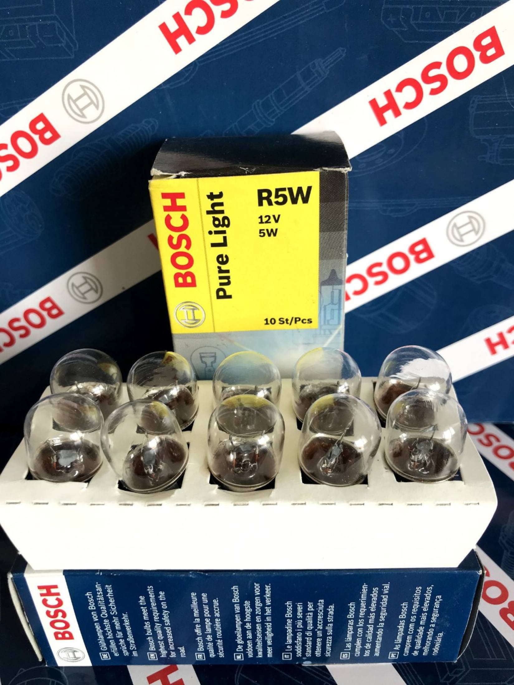 Bóng đèn tín hiệu bosch r5w 12v 5w - đèn cốp, đèn trần, đèn hộp đựng đồ