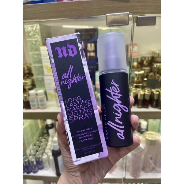 [UPDATE BAO BÌ MỚI 2022 ] XỊT KHÓA MAKEUP URBAN DECAY ALLNIGHTER MAKEUP SETTING SPRAY