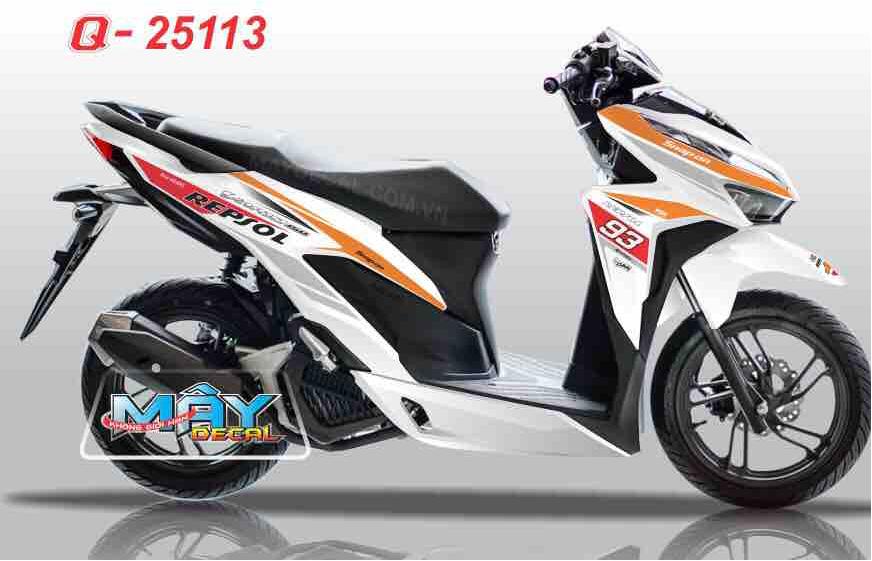 [ QUÍ KHÁCH VUI LÒNG MANG TEM RA TIỆM CHO THỢ DÁN] TEM RỜI Vario 150 repsol
