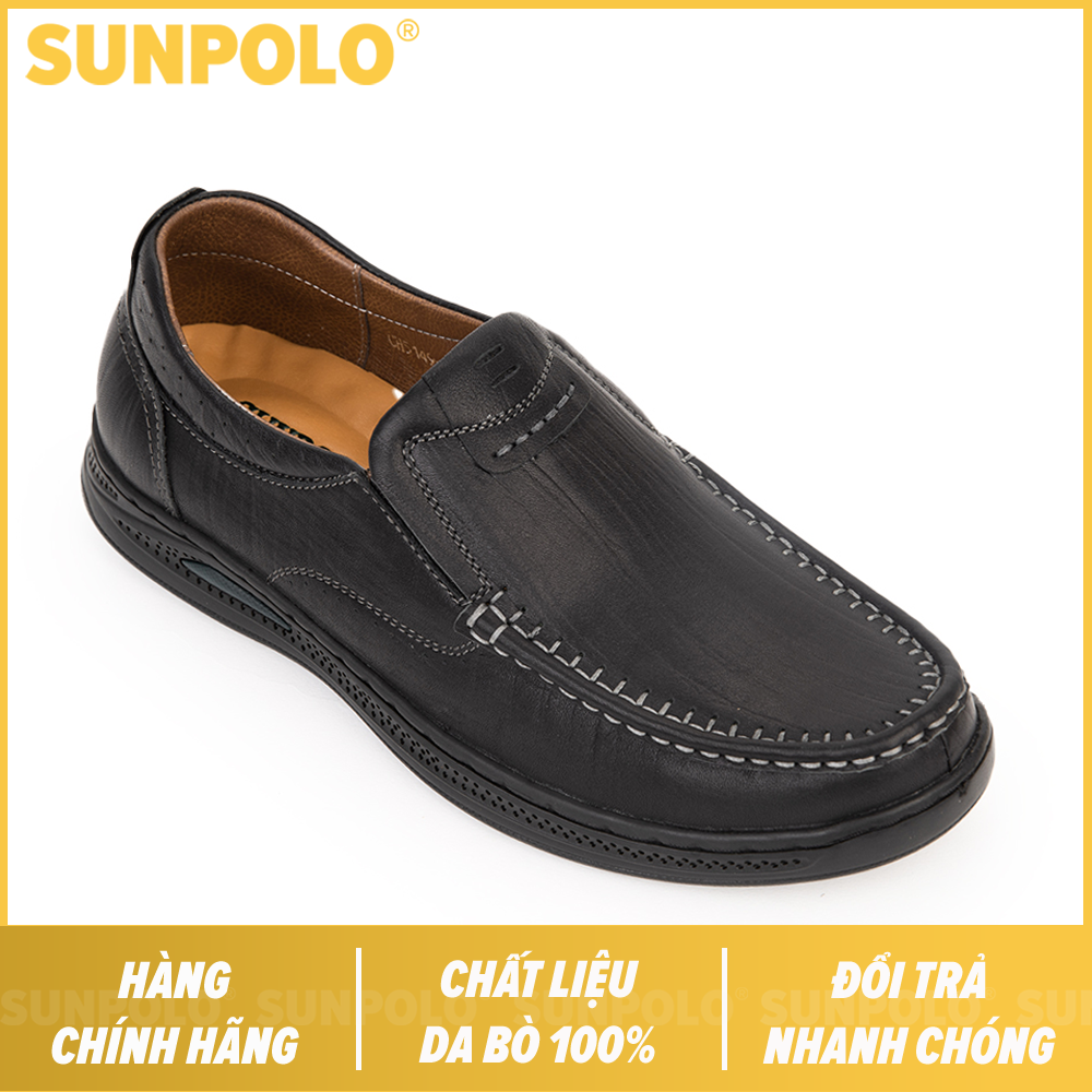 Men Leather Shoes SUNPOLO CS5149