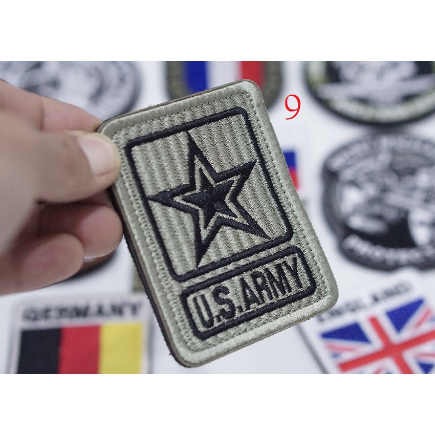 [HCM]Miếng patch dán logo vải thêu tactical 511.