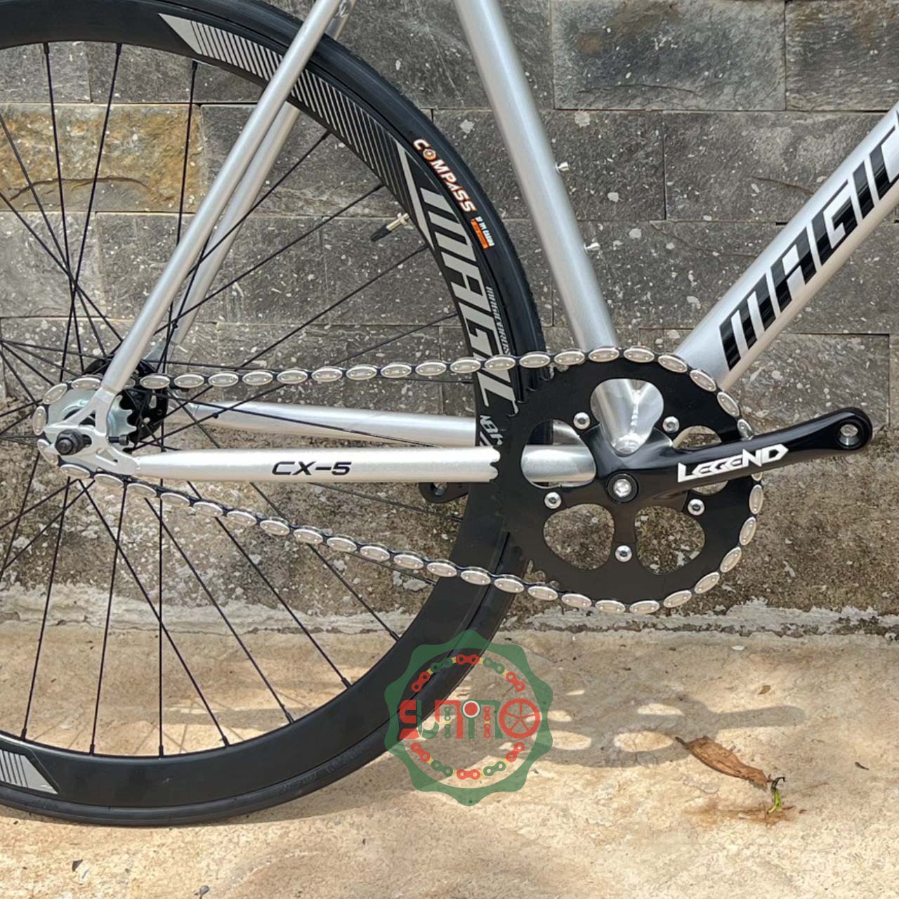 Xe đạp fixed gear MAGICBROS CX5 khung thép