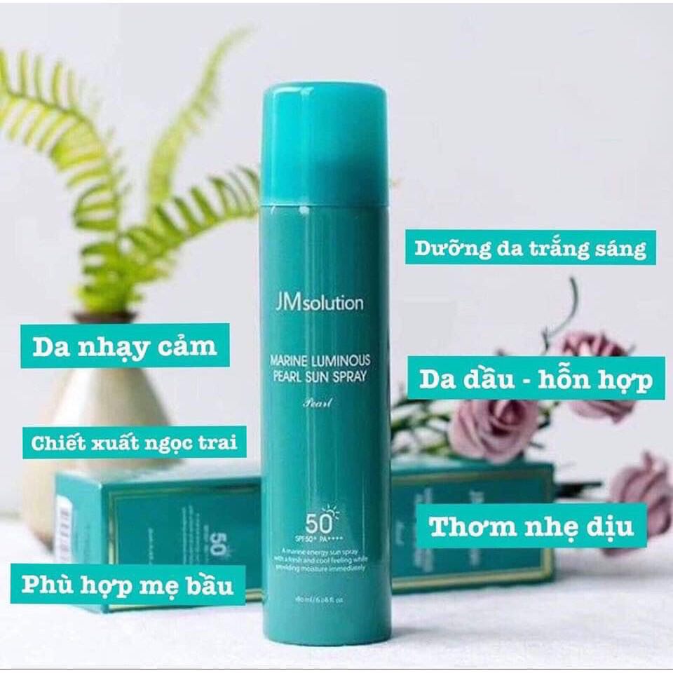 Xịt chống nắng JM Solution 180ml