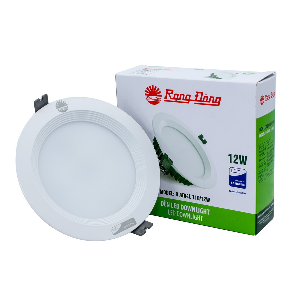 Đèn LED Âm trần Downlight Rạng Đông AT04L 110/12W