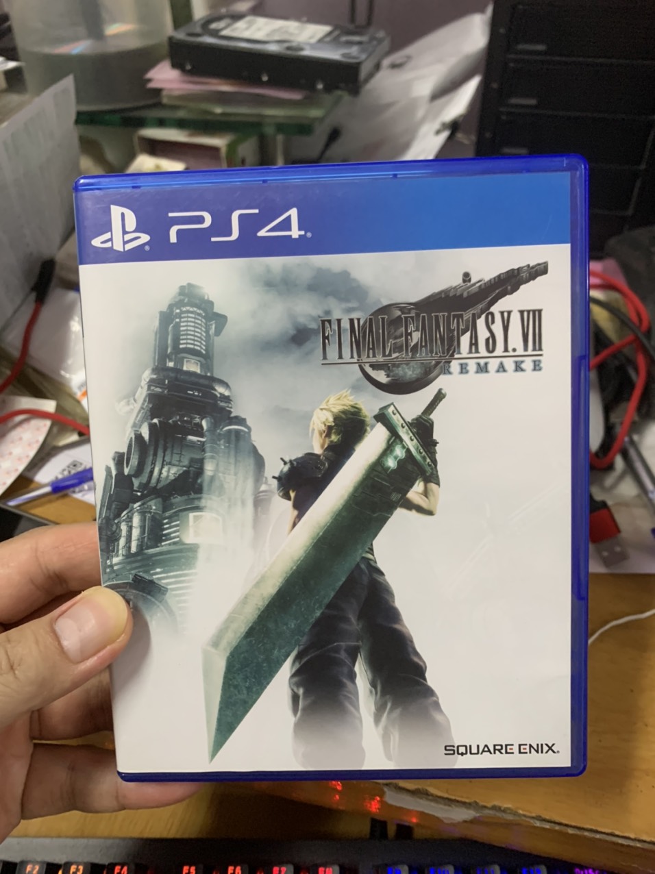 Đĩa game ps4 ps5 final fantasy vii remake