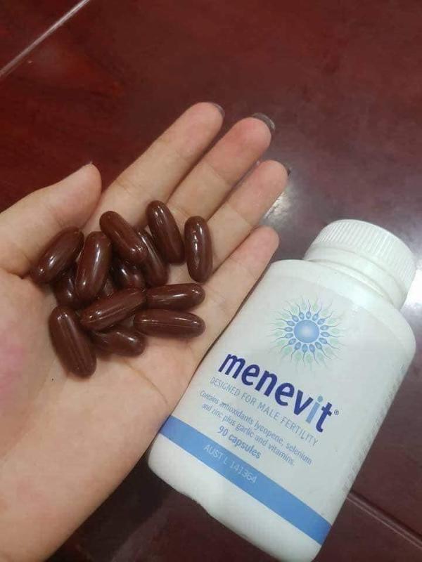 Menevit giúp cải thiện và nâng cao chất lượng tinh trùng 90 viên nhập khẩu