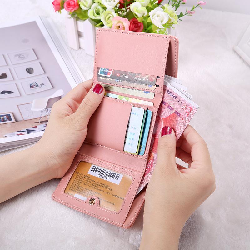 Ví nữ mini xinh xắn | bóp nữ đựng tiền ngăn gấp tiện lợi